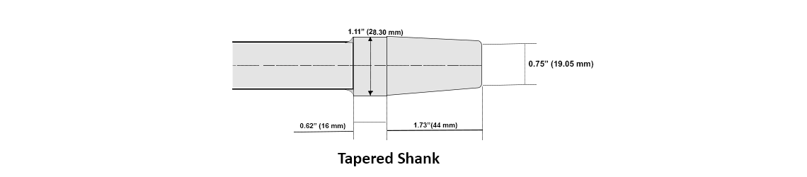 Tapered Shank